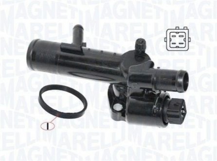 Купити RENAULT Термостат Logan,Clio,Duster,Kubistar 1.5dCi 03- Nissan Kubistar, Dacia Duster, Logan, Renault Kangoo, Clio, Logan, Duster MAGNETI MARELLI 352317101980 (фото1) підбір по VIN коду, ціна 625 грн.