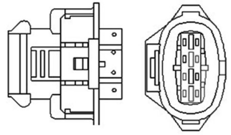 OPEL Лямбда-зонд (4 конт.) OPEL Astra G/Corsa C1,4i/Vectra C 1,6i/Zafira 1,6i Opel Astra, Zafira, Corsa, Combo, Meriva, Vectra MAGNETI MARELLI 466016355008