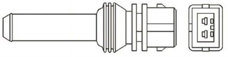 Лямбда-зонд (3 конт.) AUDI 80/100/A6 1,8-2,3 VW Golf II, Passat 1,8-2,2 MAGNETI MARELLI 466016355078