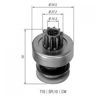 Бендикс стартера MAGNETI MARELLI 940113020134