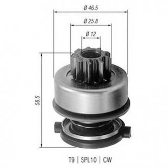 Бендікс (z=9) FORD 2,8 SAAB 2,0/2,3 [] MAGNETI MARELLI 940113020259