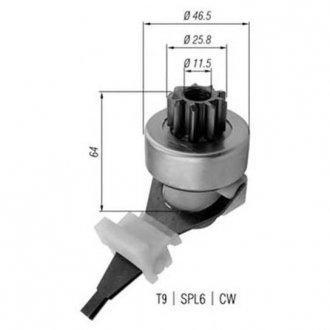 Бендікс FIAT Tipo, Tempra -95 Fiat Panda, Tipo, Uno MAGNETI MARELLI 940113020421