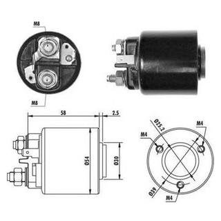 BMW Втягивающее реле стартера MAGNETI MARELLI 940113050060