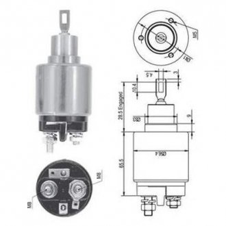 Реле втягуюче FIAT,ALFA ROMEO,VOLVO [] MAGNETI MARELLI 940113050127