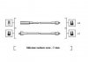 Купити Комплект ізольованих проводів для свічок запалення MAGNETI MARELLI 941318111024 (фото1) підбір по VIN коду, ціна 390 грн.