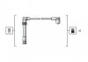 Купити К-т проводів запалювання Audi A4, A6, A8, Volkswagen Passat MAGNETI MARELLI 941318111162 (фото1) підбір по VIN коду, ціна 2693 грн.