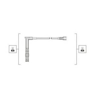 К-т проводов зажигания MAGNETI MARELLI 941319170100