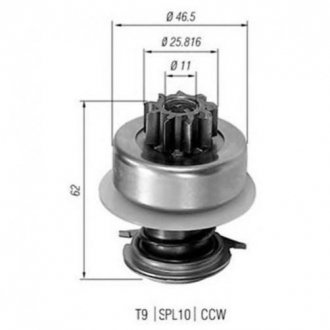 Бендікс VW T2 MAGNETI MARELLI amb0013