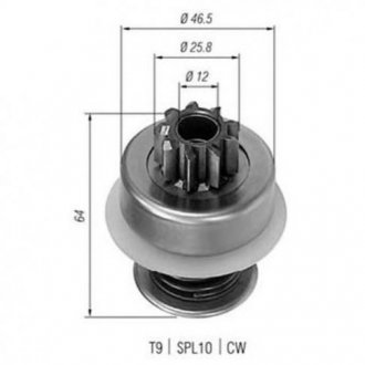 Бендикс AUDI FORD MERCEDES OPEL VOLVO SAAB [940113020016] MAGNETI MARELLI amb0016