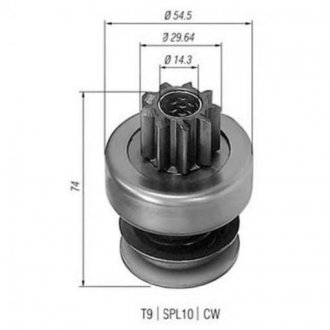 Бендікс OPEL Record 1,8-2,0 86-/2,0-2,3D MAGNETI MARELLI amb0086