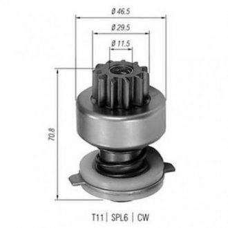 Купить Бендикс FIAT LANCIA SEAT [940113020107] MAGNETI MARELLI amb0107 (фото1) подбор по VIN коду, цена 536 грн.