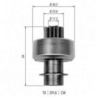 Купить Бендикс FIAT PIAGGIO [940113020336] MAGNETI MARELLI amb0336 (фото1) подбор по VIN коду, цена 484 грн.