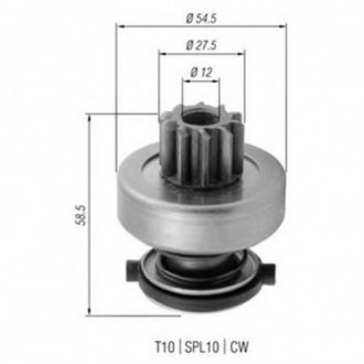 Бендікс (z=10) DB двиг.OM601-606 W124-210, Vito, Sprinter [940113020376] MAGNETI MARELLI amb0376