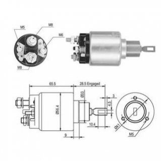 Втягуюче реле BMW E34 [940113050048] MAGNETI MARELLI ame0048