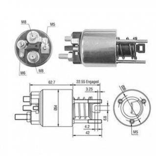 Втягивающее реле BMW E36/46 - [940113050423] BMW E36, E46, E39, X3 MAGNETI MARELLI ame0423