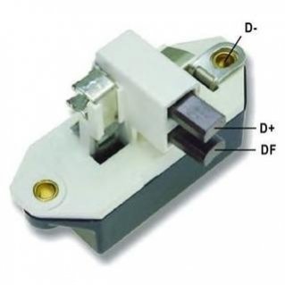 Купить Регулятор генератора - универсальный BMW E21, E12, E28, Alfa Romeo 33, 75, BMW E23, E32, Ford Fiesta, Escort, Opel Corsa, Kadett, Mercedes W116, W126, Opel Ascona MAGNETI MARELLI amp0027 (фото1) подбор по VIN коду, цена 276 грн.