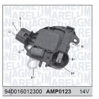 Купить Регулятор генератора Ford Focus MAGNETI MARELLI amp0123 (фото1) подбор по VIN коду, цена 731 грн.