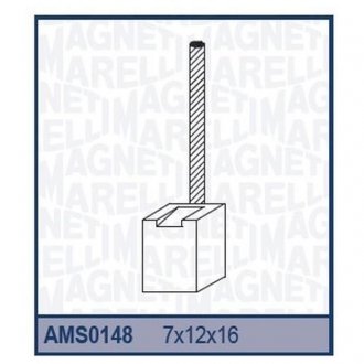 Ремкомплект (щетки) стартера TOYOTA JASX63 MAGNETI MARELLI ams0148