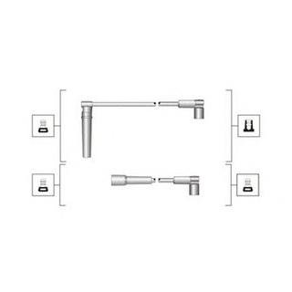 Комплект высоковольтных проводов EQ DAEWOO NEXIA, ESPERO 1.5I [941319170044] MAGNETI MARELLI msq0044