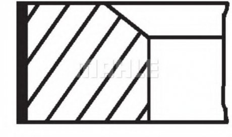 Купить Кольца поршневые Volkswagen Golf, Audi A6, Volkswagen Jetta, Tiguan, Audi A3, TT, Volkswagen Scirocco, Passat, Audi Q3, A5, Volkswagen Amarok MAHLE / KNECHT 028 14 N2 (фото1) подбор по VIN коду, цена 828 грн.