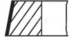 Купить Кольца VW T-2 1,9L 94,0 x1,75+2+4 Volkswagen Transporter MAHLE / KNECHT 029 65 N0 (фото1) подбор по VIN коду, цена 793 грн.