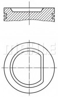 Поршень MAHLE / KNECHT 030 32 00