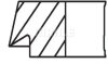 Купить Кольца Audi A4A6 VW B-5 1.8ET 81,51 x1,5+1,75+2 дв.ADR AEB MAHLE / KNECHT 03304N2 (фото2) подбор по VIN коду, цена 1599 грн.