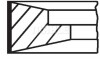 Купить Кольца поршневые (1cyl). DEUTZ BF4M1013/BF6M1013). D 108.0 (3/2/3.5) MAHLE / KNECHT 099 99 N0 (фото1) подбор по VIN коду, цена 1161 грн.