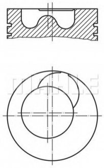 Поршень MAHLE / KNECHT 2094100