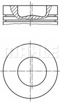 Поршень MAHLE / KNECHT 2289100