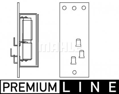 Регулятор печки, MAN F 90/M 90 MAHLE / KNECHT abr 83 000p