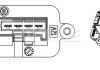 Реостат вентилятора обогревателя MERIVA 1.3-1.7 03-10 (+/- AC) Opel Meriva MAHLE / KNECHT abr 88 000p (фото2)