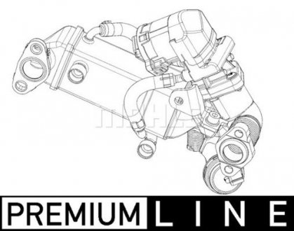 EGR регулятор BMW 3 LCI (E90), 5 (F10) MAHLE / KNECHT ce10000p