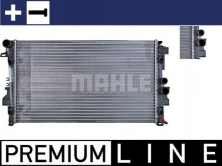 Радиатор охлаждения MAHLE Mercedes Vito MAHLE / KNECHT cr 608 000p