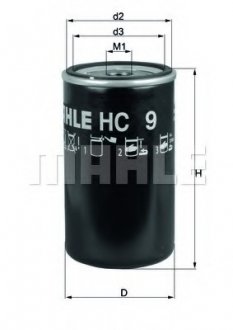 Фільтр MAHLE / KNECHT hc9
