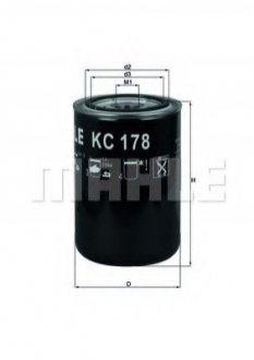 Купить Фильтр MAHLE / KNECHT kc178 (фото1) подбор по VIN коду, цена 428 грн.