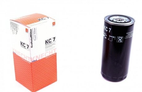 Купити Фільтр палива MAHLE / KNECHT kc 7 (фото1) підбір по VIN коду, ціна 374 грн.