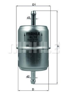 Фільтр палива MAHLE / KNECHT kl 18