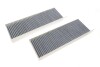 Купити Фільтр салону Citroen C4 20-/Opel Corsa F 19- (к-кт 2шт) (вугільний) MAHLE / KNECHT lak 1256/1/s (фото4) підбір по VIN коду, ціна 795 грн.