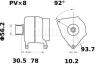 Купить Генератор MAHLE / KNECHT mg23 (фото1) подбор по VIN коду, цена 14995 грн.