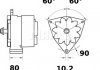 Купити Генератор 28V 55A MAHLE / KNECHT mg 460 (фото1) підбір по VIN коду, ціна 7897 грн.