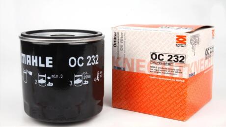 Фильтр масляный Transit 2.5D/TD 84-00/Connect 1.8DI/TDI MAHLE / KNECHT oc 232