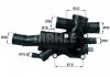 Купити Термостат Fiat Scudo 2.0 JTD 07- (83°C) Peugeot 508, Ford Mondeo, Peugeot 807, Ford Focus, C-Max, Fiat Scudo, Peugeot 307, 407, Volvo S40, V50, Citroen C4 MAHLE / KNECHT th 44 83 (фото1) підбір по VIN коду, ціна 2821 грн.