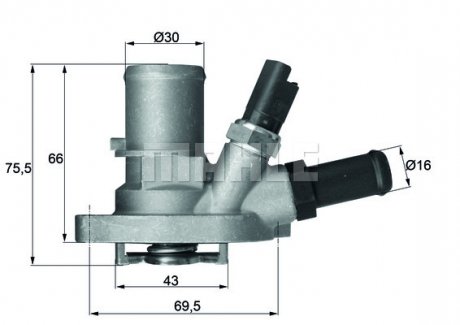 Термостат MAHLE / KNECHT ti 149 88