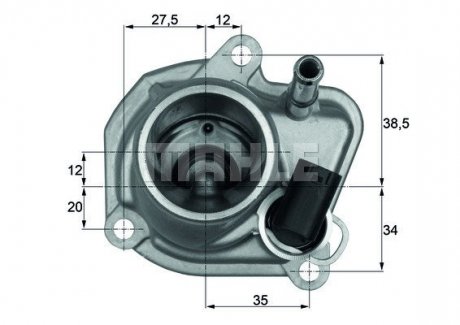 Термостат MAHLE / KNECHT ti 29 87