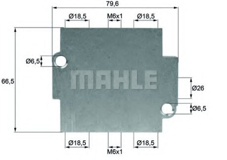 Термостат MAHLE / KNECHT to 15 80