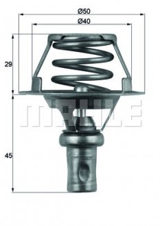 Термостат MAHLE / KNECHT tx 66 91 d