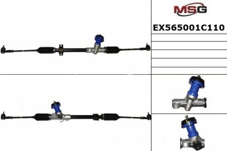 Рулевой механизм (рейка) в сборе Hyundai Getz MANDO ex565001c110