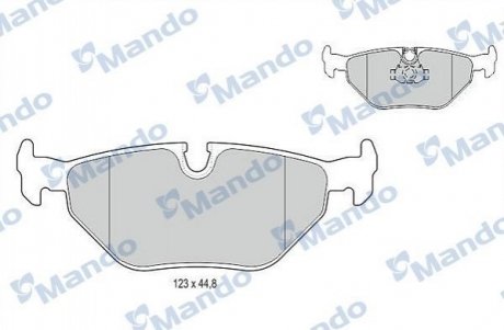 Тормозные колодки MANDO mbf015120