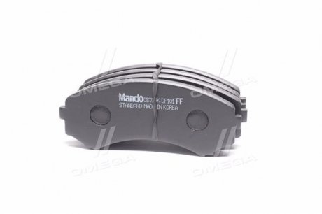 Купить Колодки тормозные дисковые передние Mitsubishi Pajero, Grandis MANDO mpa09 (фото1) подбор по VIN коду, цена 938 грн.